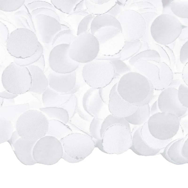 Feestbazaar Confetti luxe wit 1kg