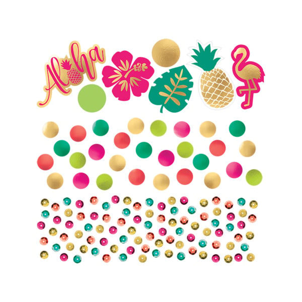 Feestbazaar Confetti Party Aloha Island