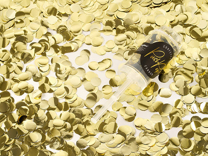 Feestbazaar Confetti Push Pop Goud