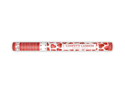 Feestbazaar Confetti Shooter Hartjes Rood 60cm