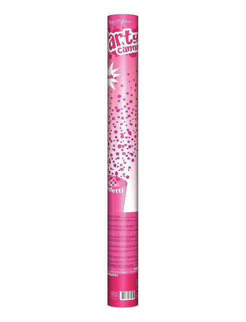 Feestbazaar Confetti Shooter Roze 60cm