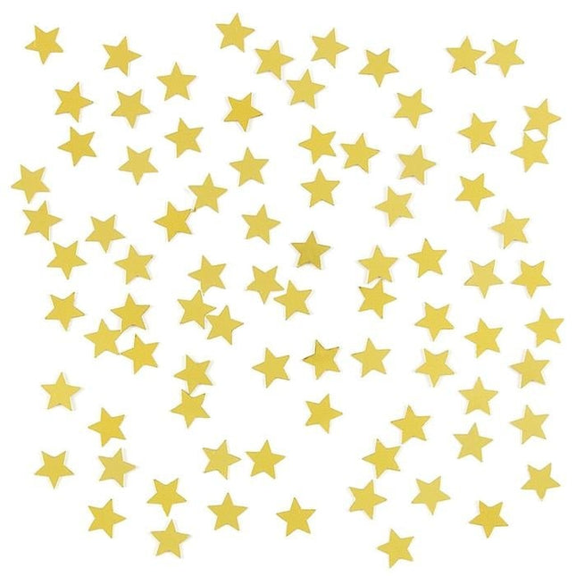 Feestbazaar Confetti Sterretjes Goud - 15 Gram