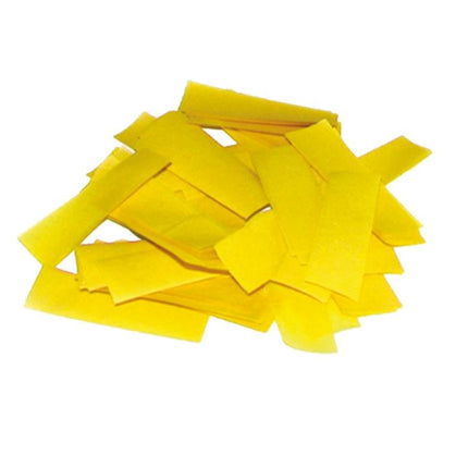 Feestbazaar Confetti Traagdalend Geel (1KG)