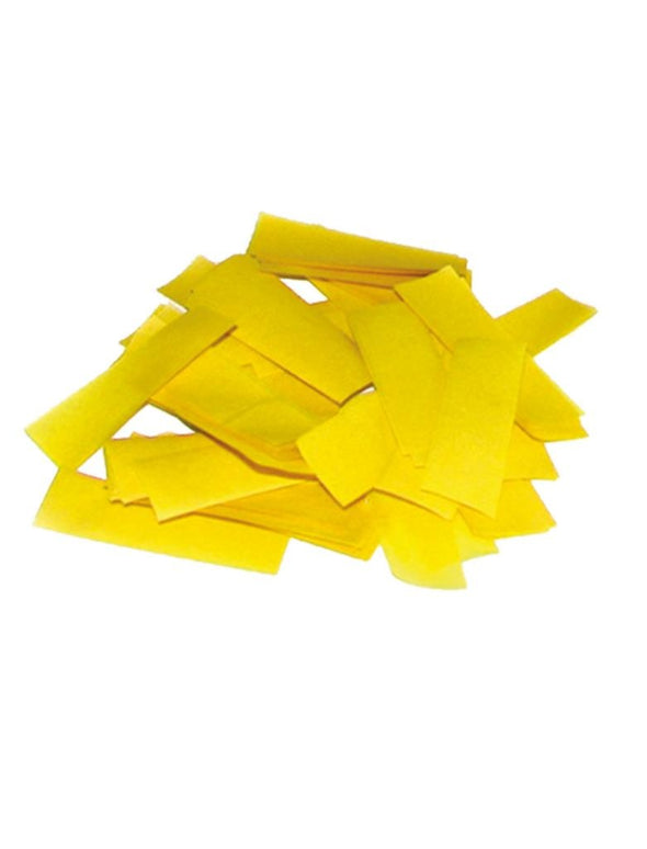 Feestbazaar Confetti Traagdalend Geel (1KG)