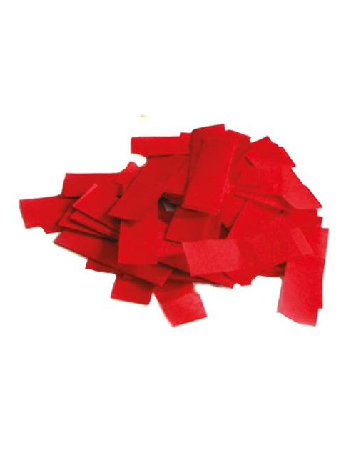 Feestbazaar Confetti Traagdalend Rood (1KG)