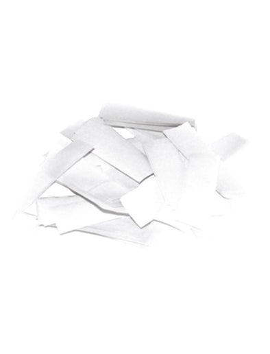 Feestbazaar Confetti Traagdalend Wit (1kg)