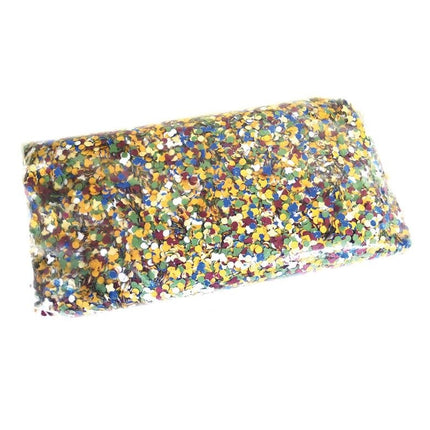 Feestbazaar Confetti zak 1 kg gemengde kleuren