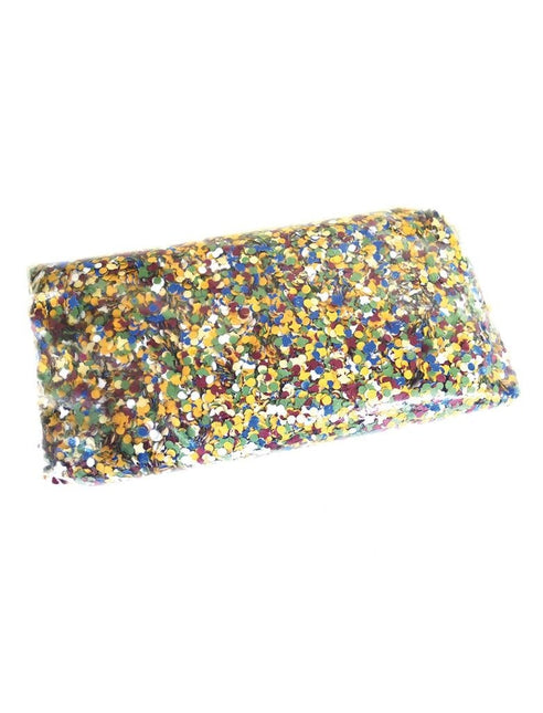 Feestbazaar Confetti zak 1 kg gemengde kleuren
