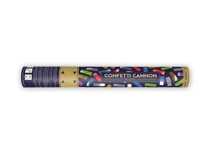 Feestbazaar Confettikanon Multikleur Metallic (40cm)