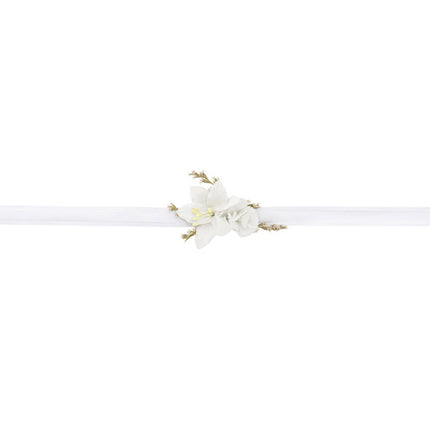 Feestbazaar Corsage Bruiloft Bloemen Wit
