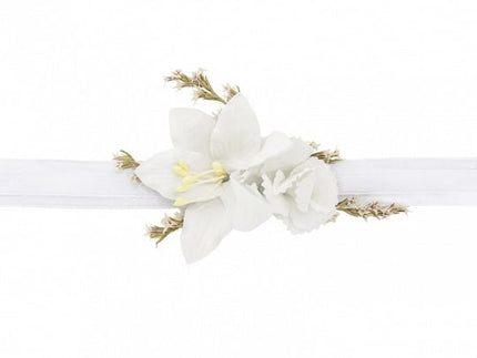 Feestbazaar Corsage Bruiloft Bloemen Wit