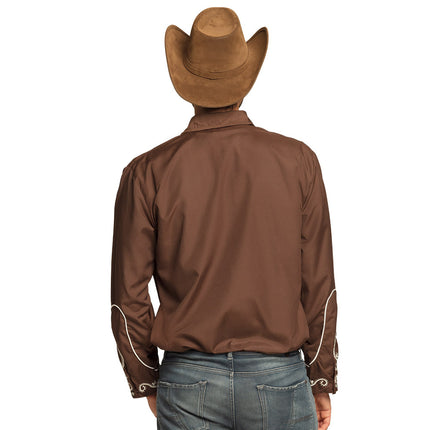 Feestbazaar Cowboy blouse Country bruin