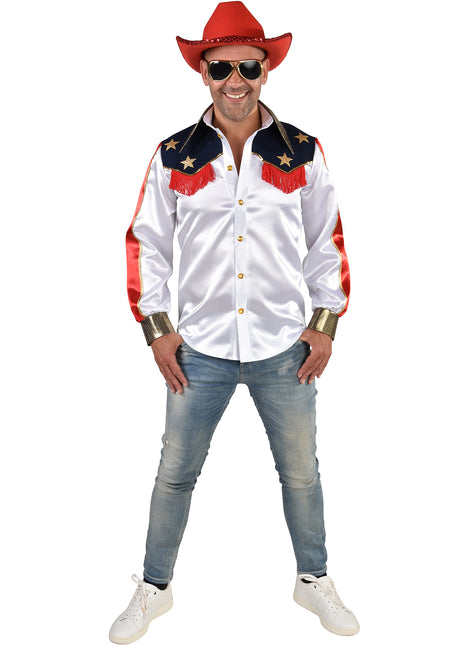Feestbazaar Cowboy Blouse Man