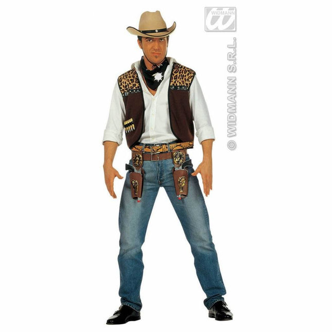Feestbazaar Cowboy gilet verkleedset