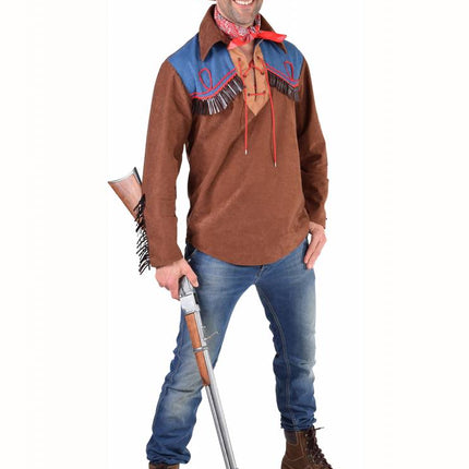 Feestbazaar Cowboy hemd met jeans Amos