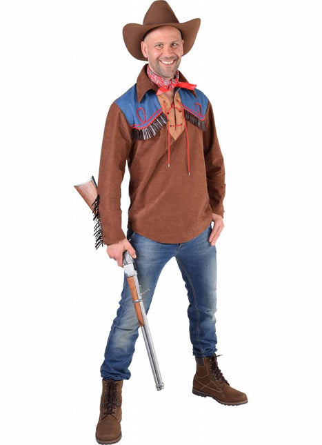 Feestbazaar Cowboy hemd met jeans Amos