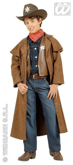 Feestbazaar Cowboy jongen Suede Gibson