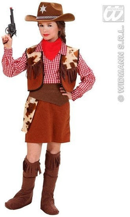 Feestbazaar Cowboy kostuum meisje deluxe