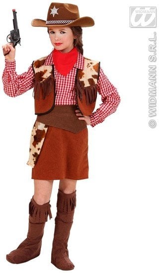 Feestbazaar Cowboy kostuum meisje deluxe
