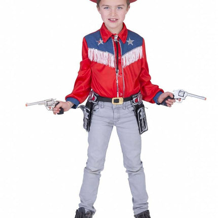 Feestbazaar Cowboy Shirt Twee Sterren Jongen