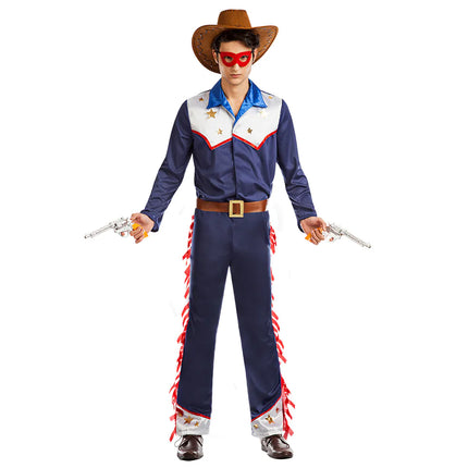 Feestbazaar Cowboy Western Kostuum Man Sam