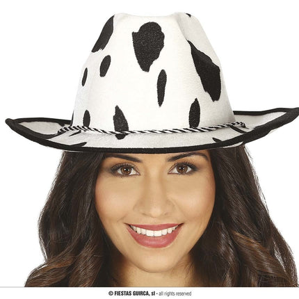 Feestbazaar Cowboyhoed koe