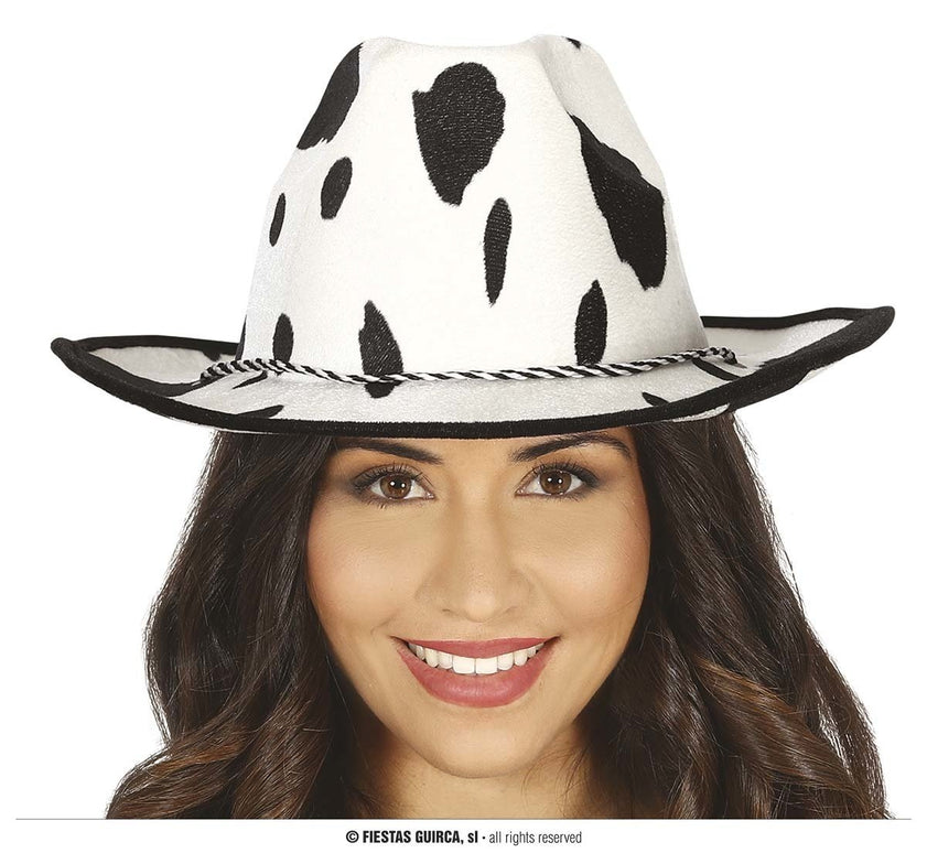Feestbazaar Cowboyhoed koe