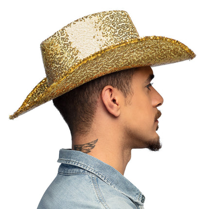 Feestbazaar Cowboyhoed Rodeo Party Goud