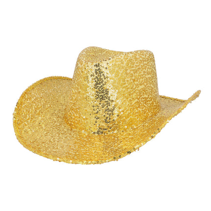 Feestbazaar Cowboyhoed Rodeo Party Goud