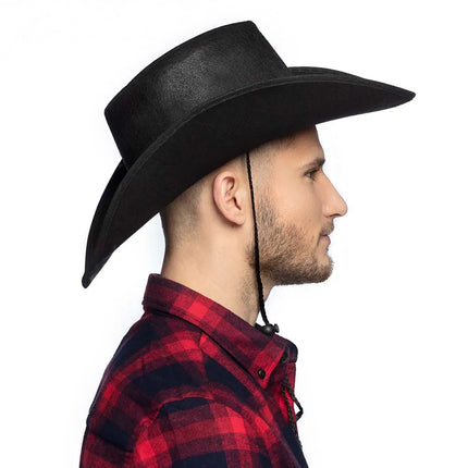 Feestbazaar Cowboyhoed Wichita Zwart