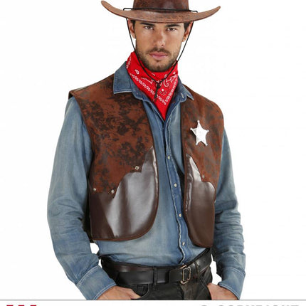 Feestbazaar Cowboyvest Carl