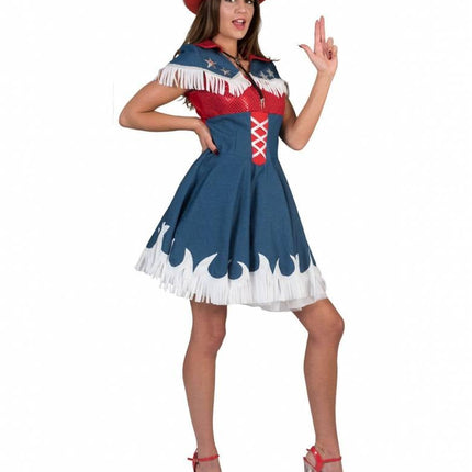 Feestbazaar Cowgirl Jurk Jeans