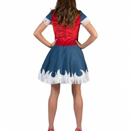 Feestbazaar Cowgirl Jurk Jeans