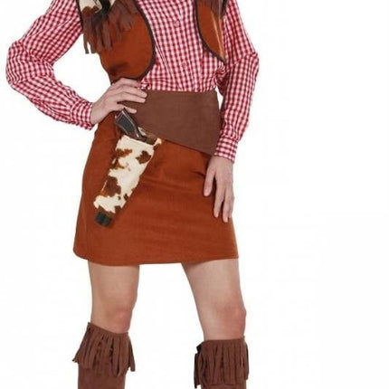 Feestbazaar Cowgirl luxe kostuum