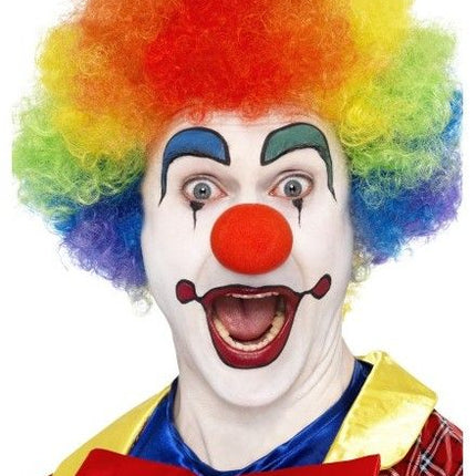 Feestbazaar Crazy Clown pruik