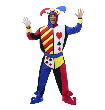 Feestbazaar Crazy Joker Outfit Meerkleurig