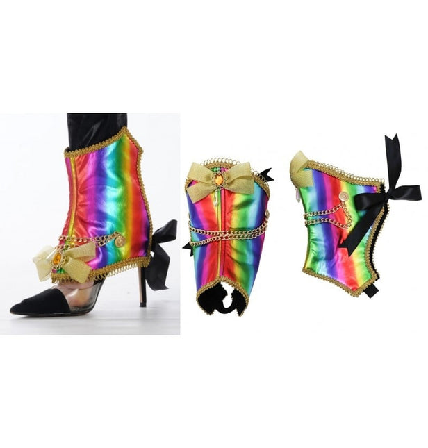 Feestbazaar Crazy Rainbow Cabaret Bootcovers