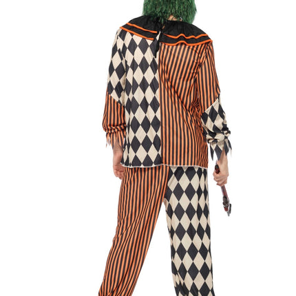 Feestbazaar Creepy Circus Clown Kostuum Heren