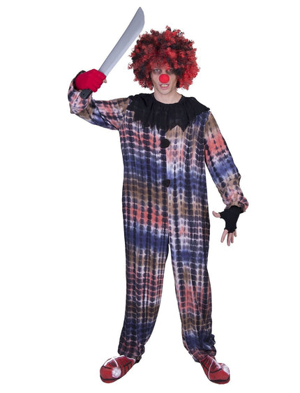 Feestbazaar Creepy Clown pak Leo Heren
