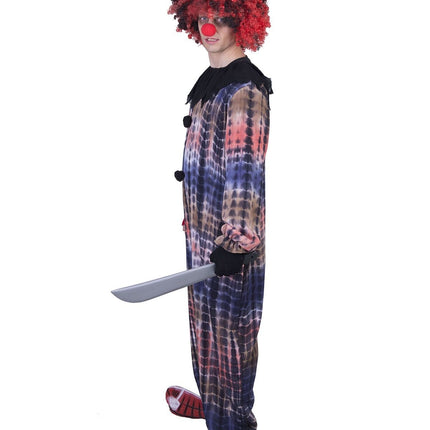 Feestbazaar Creepy Clown pak Leo Heren
