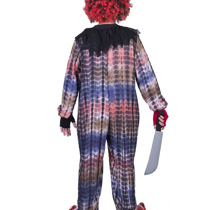 Feestbazaar Creepy Clown pak Leo Heren