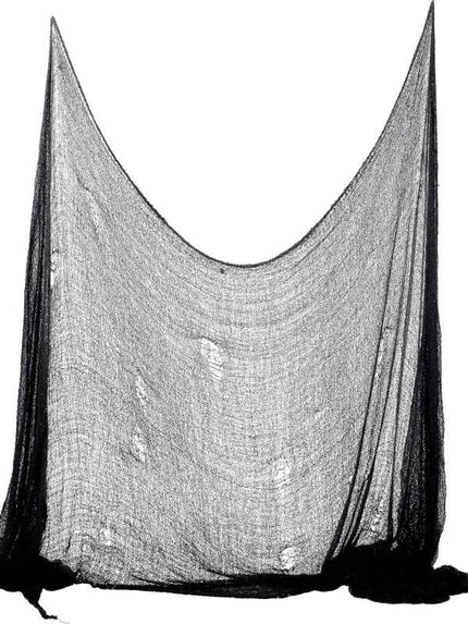 Feestbazaar Creepy Halloween doek zwart