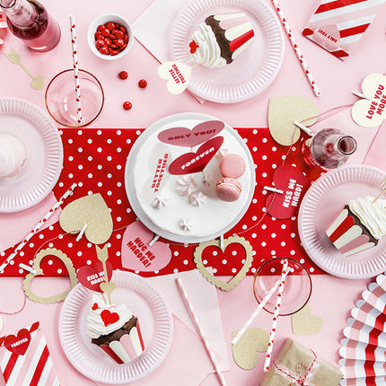 Feestbazaar Cupcake Bakjes Sweet Love