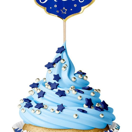 Feestbazaar Cupcake Deco Set Eid Mubarak (20st)