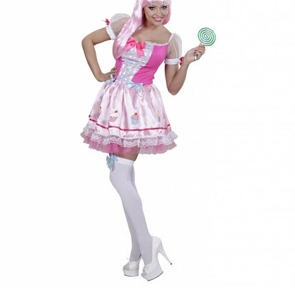 Feestbazaar Cupcake meisje kostuum