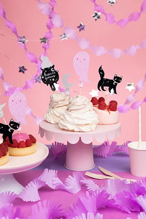 Feestbazaar Cupcake Toppers Halloween (5st)