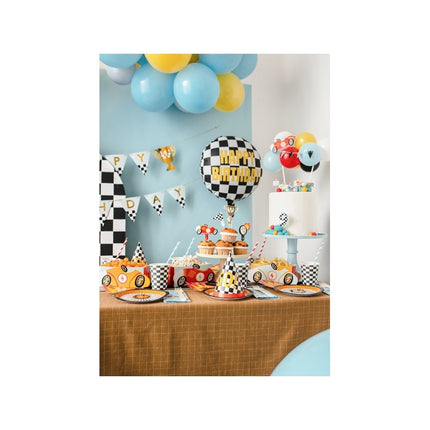 Feestbazaar Cupcake Toppers Racing (4st)