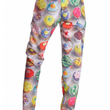 Feestbazaar Cupcakes broek dames
