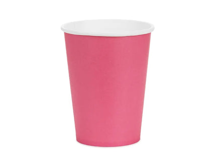 Feestbazaar Cups Dark Pink 250ml (6st)