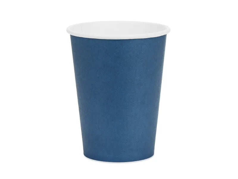 Feestbazaar Cups Donkerblauw 250ml (6st)